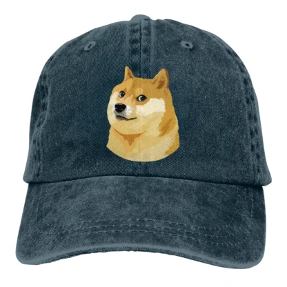 Doge Baseball Cap Men Dogecoin Funny Bitcoin Caps colors Women Summer Snapback Caps - Image 5