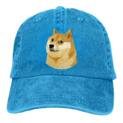 Doge Baseball Cap Men Dogecoin Funny Bitcoin Caps colors Women Summer Snapback Caps - Image 4