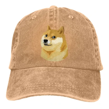 Doge Baseball Cap Men Dogecoin Funny Bitcoin Caps colors Women Summer Snapback Caps - Image 6