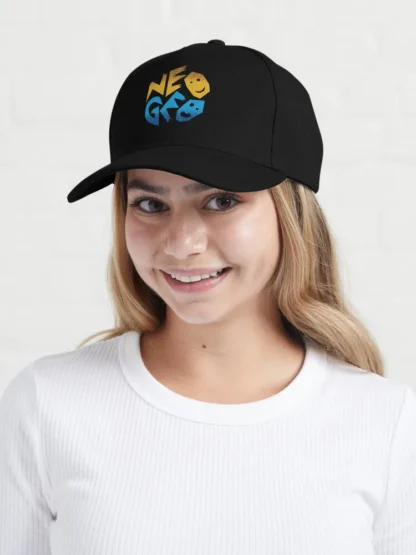 Neo Geo Logo Retro Hat For Men or Women - Image 5