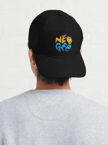 Neo Geo Logo Retro Hat For Men or Women - Image 4